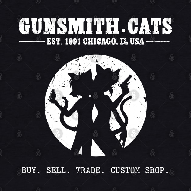 Gunsmith Cats Shop - wht by CCDesign